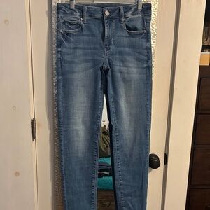 American Eagle Outfitters Blue Ankle Jeans